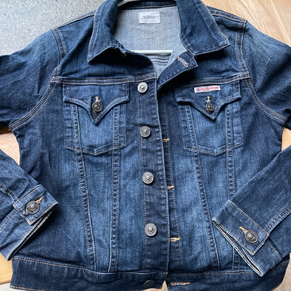 Hudson Jeans Dark Blue Denim Jacket